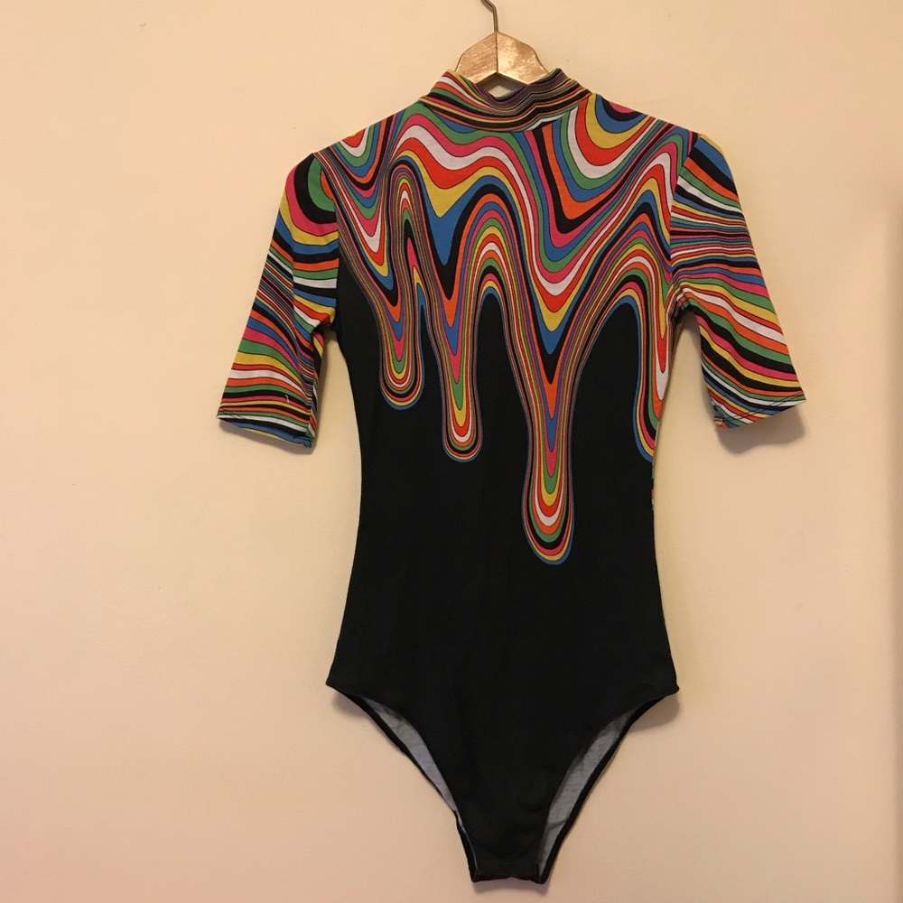 🌀JADED LONDON WILD DRIP BODYSUIT 🌀